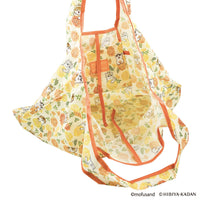 Bolso shopper grande mofusand x Hibiya Kadan (naranjo)