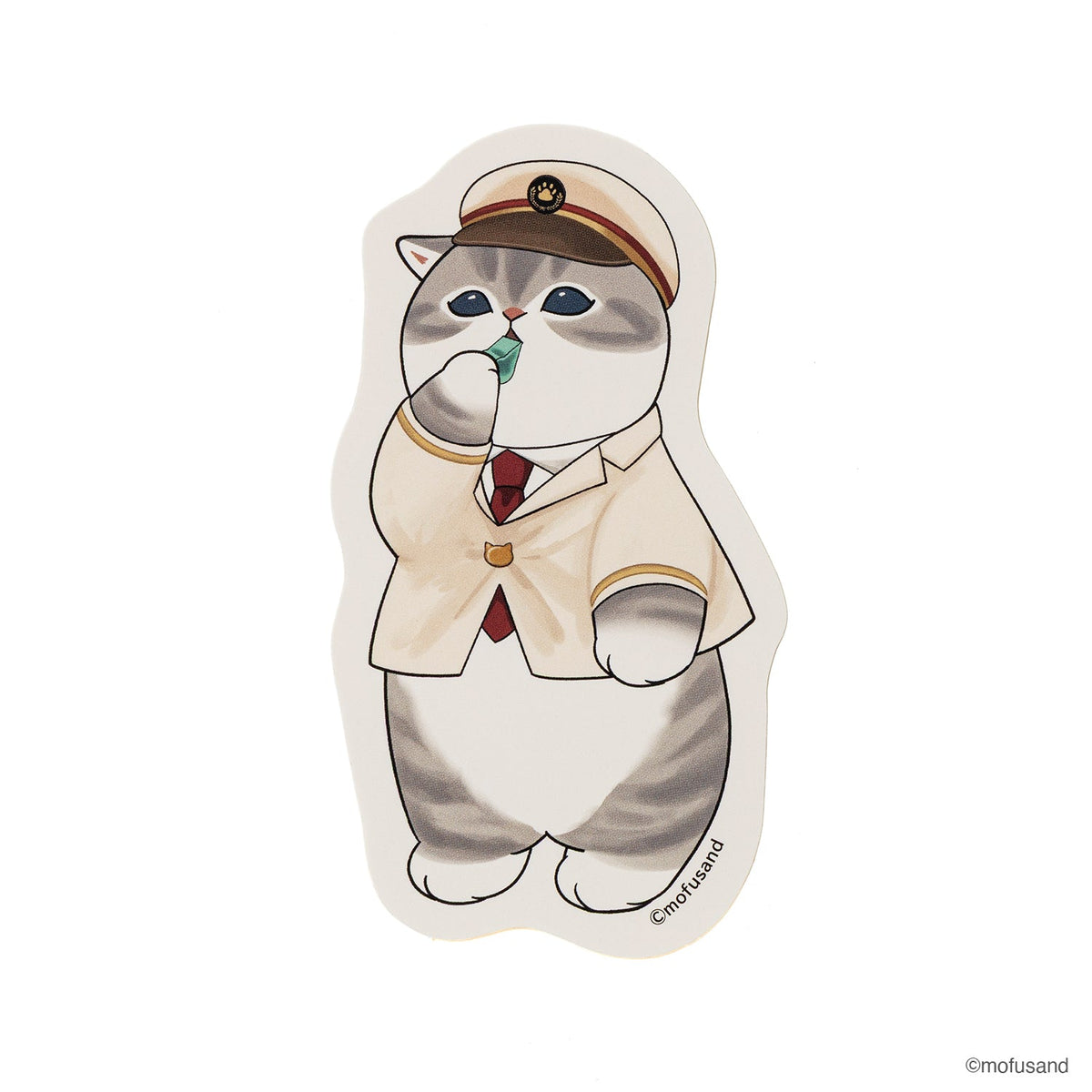 Sticker troquelado mofusand