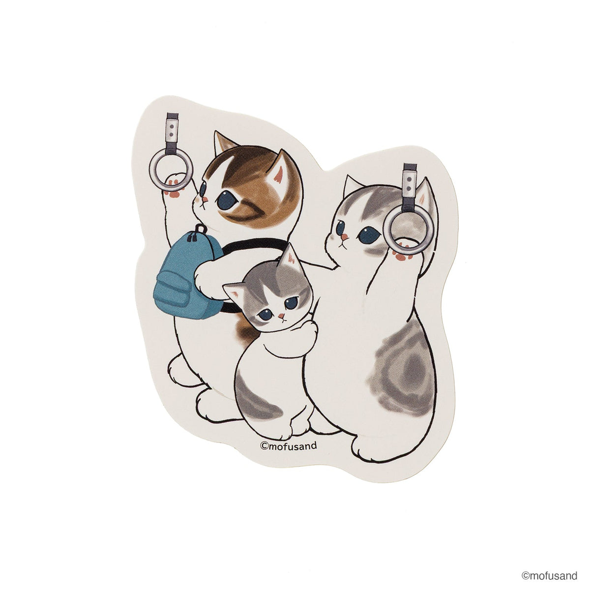 Sticker troquelado mofusand: Viaje de un día