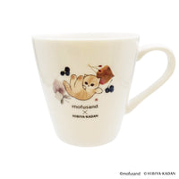 Taza mofusand x Hibiya Kadan de hojas