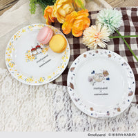 Plato de postre Mofusand x Hibiya Kadan