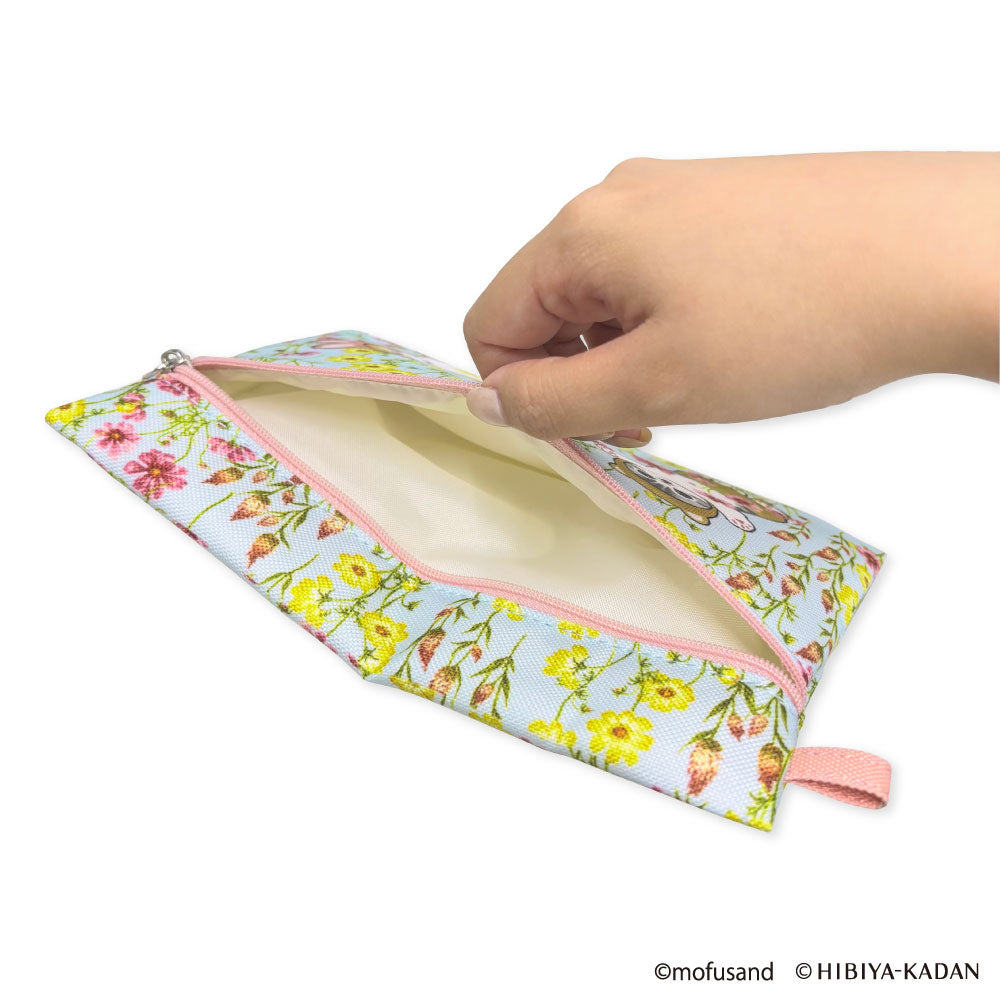 Set de 3 estuches Mofusand con flores