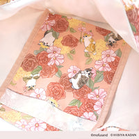 Bolso tote Mofusand × Hibiya Kadan rosado