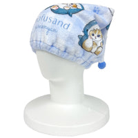 Gorro toalla Mofusand Gatito Tiburón azul