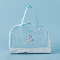 Bolso Boston Mofusand Gato Tiburón Pastel Azul