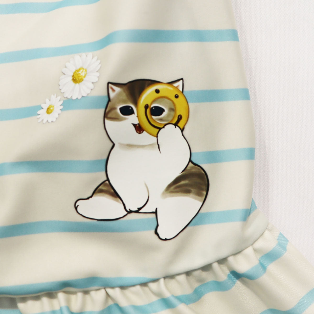 Traje de baño Mofusand de una pieza, azul