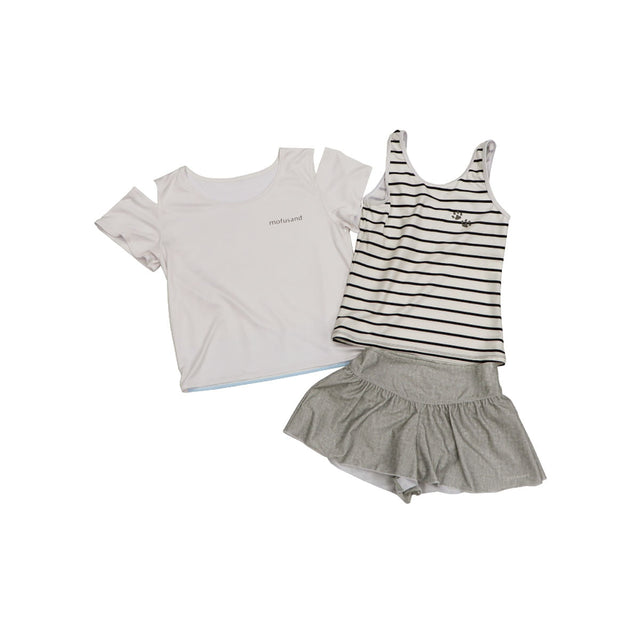 Traje de baño Mofusand Shark Nyan con polera