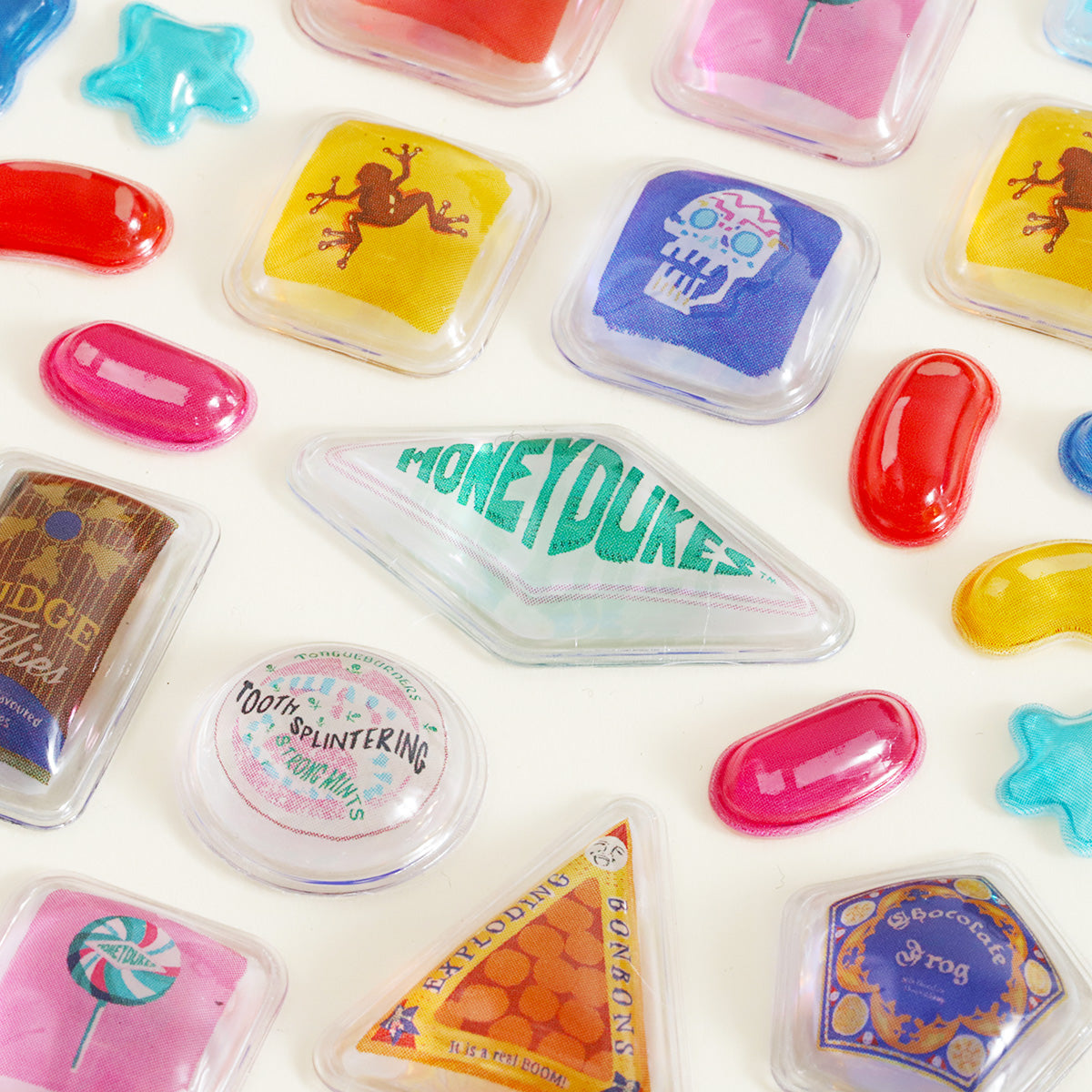 Stickers 3D de Honeydukes