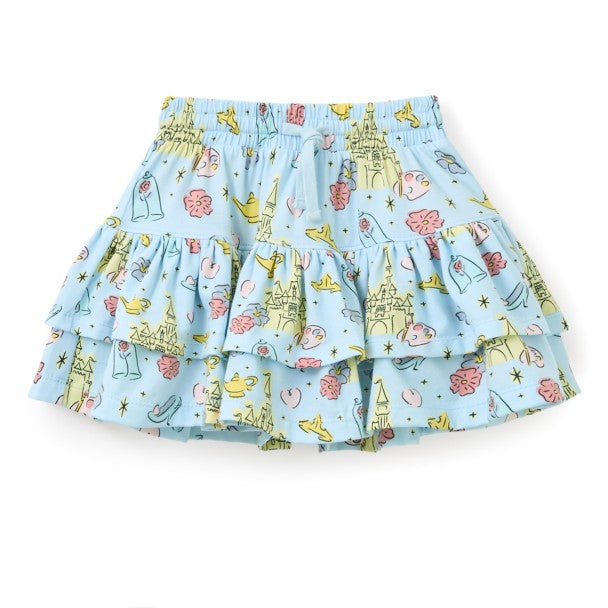 Falda-short Disney Princess Icons para niñas