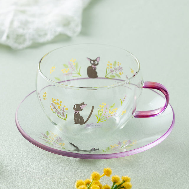 Taza y platillo Kiki's Delivery Service Flower Bouquet