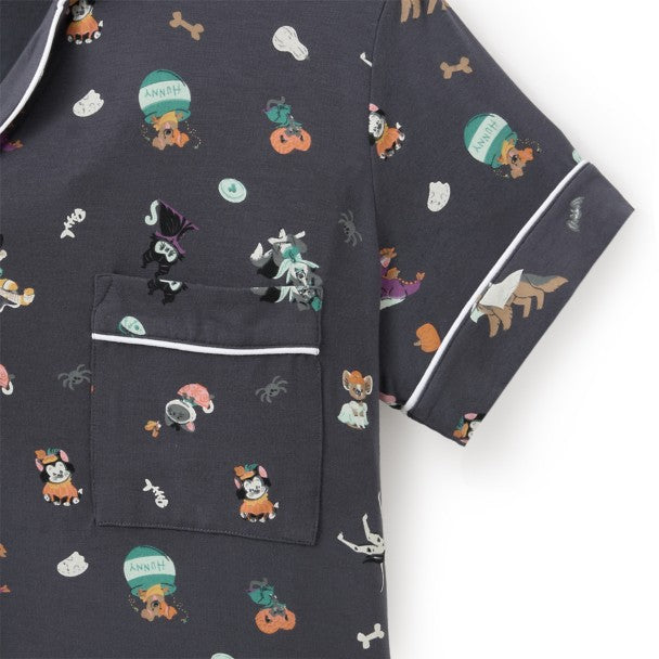 Pijama Disney de gatos y perros para Halloween