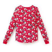 Pijama navideño de Mickey y Minnie Mouse para mujer