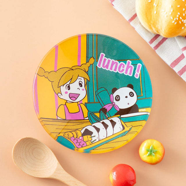 Panda Kopanda: Plato mini de vidrio Yummy