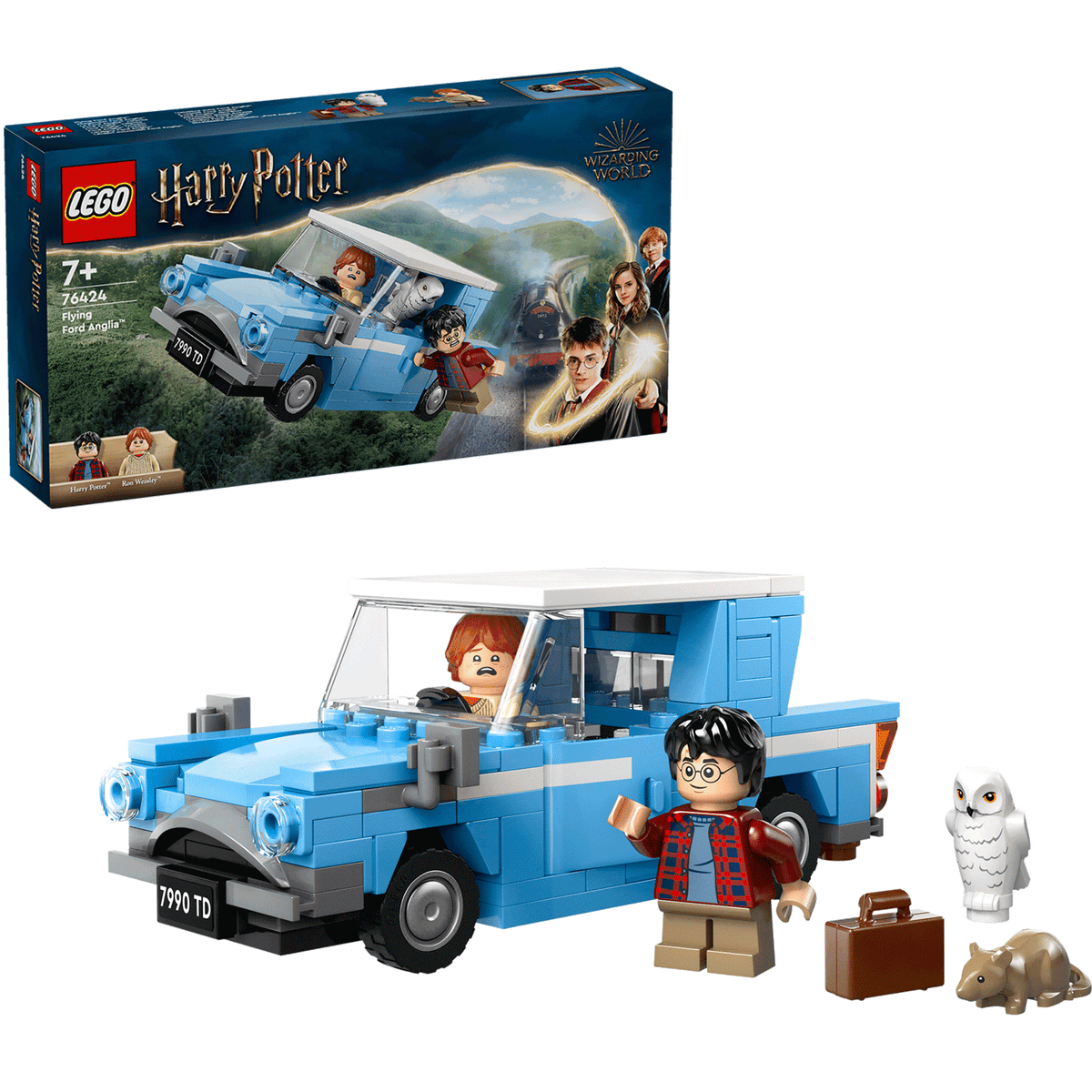 Auto volador Ford Anglia de LEGO Harry Potter