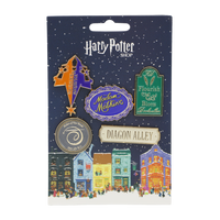 Set de imanes navideños Diagon Alley