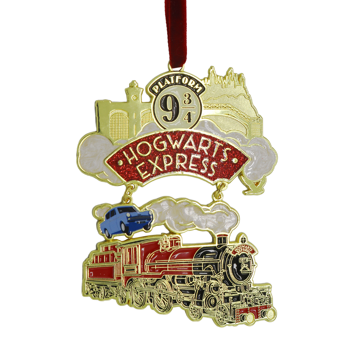 Adorno metálico Hogwarts Express