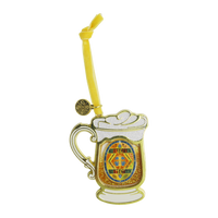 Adorno metálico de jarra de Butterbeer