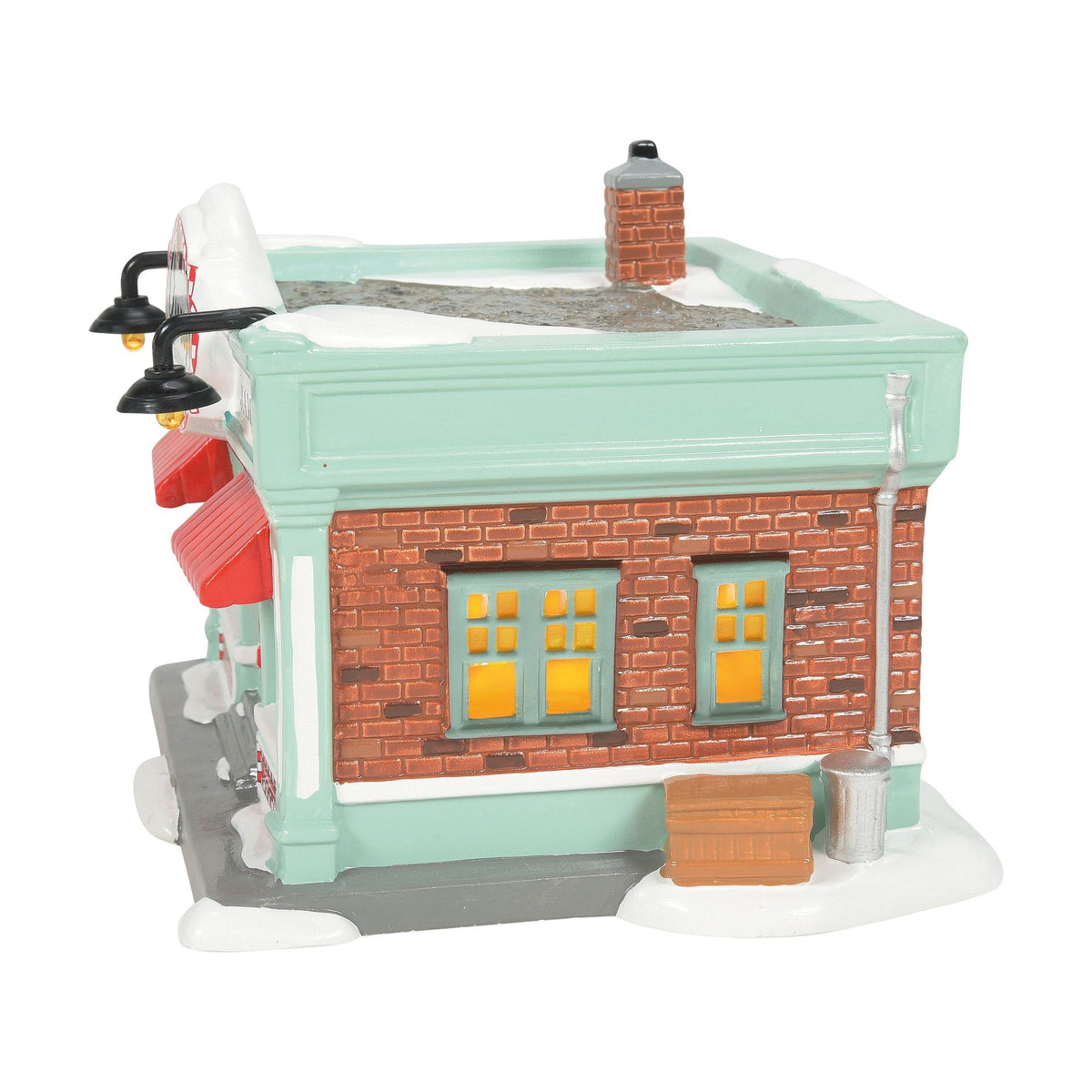 Edificio iluminado Jelly of the Month Club
