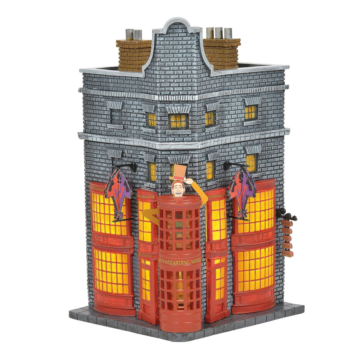 Harry Potter: Edificio iluminado de Sortilegios Weasley