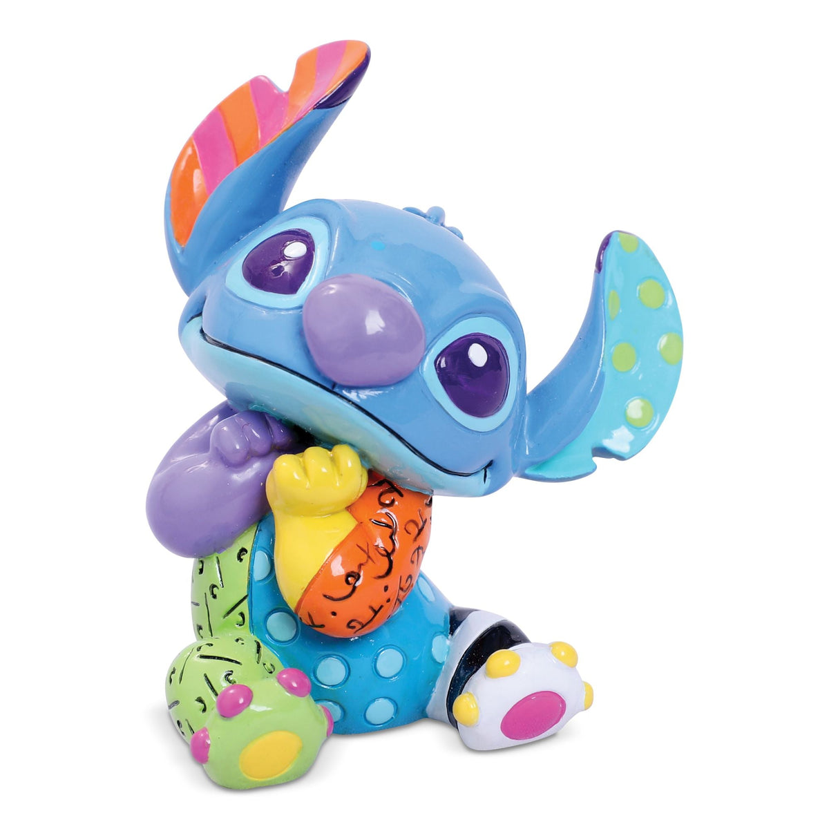 Figura mini de Stitch estilo Romero Britto