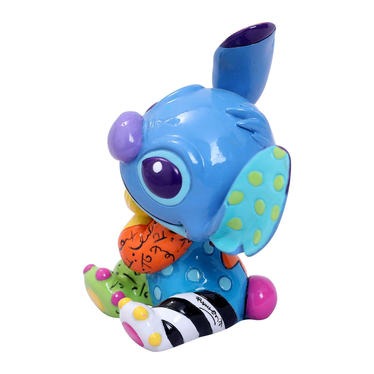 Figura mini de Stitch estilo Romero Britto