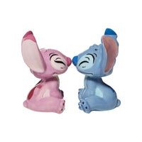 Set de saleros y pimenteros Stitch y Angel