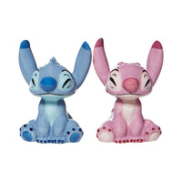 Set de saleros y pimenteros Stitch y Angel