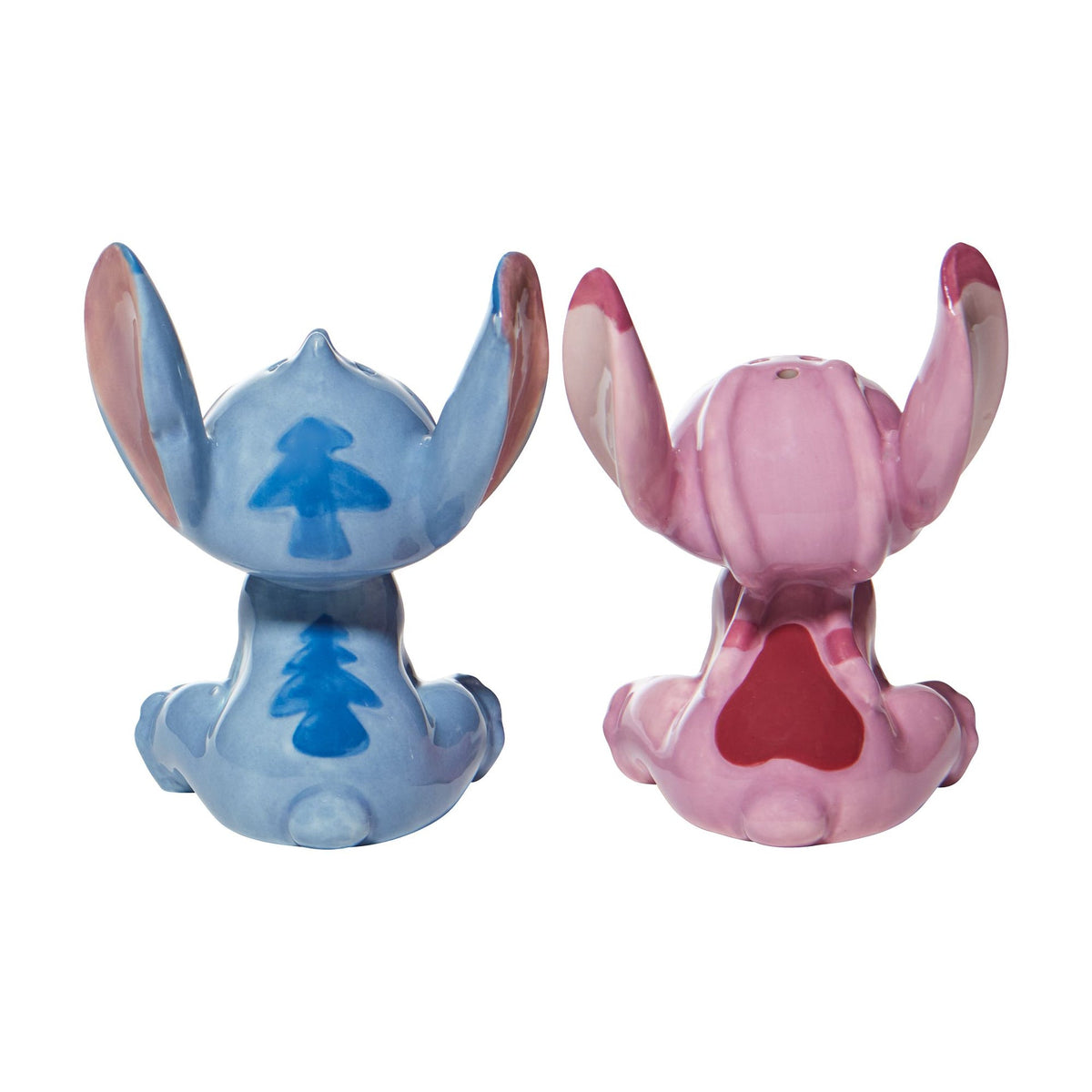 Set de saleros y pimenteros Stitch y Angel