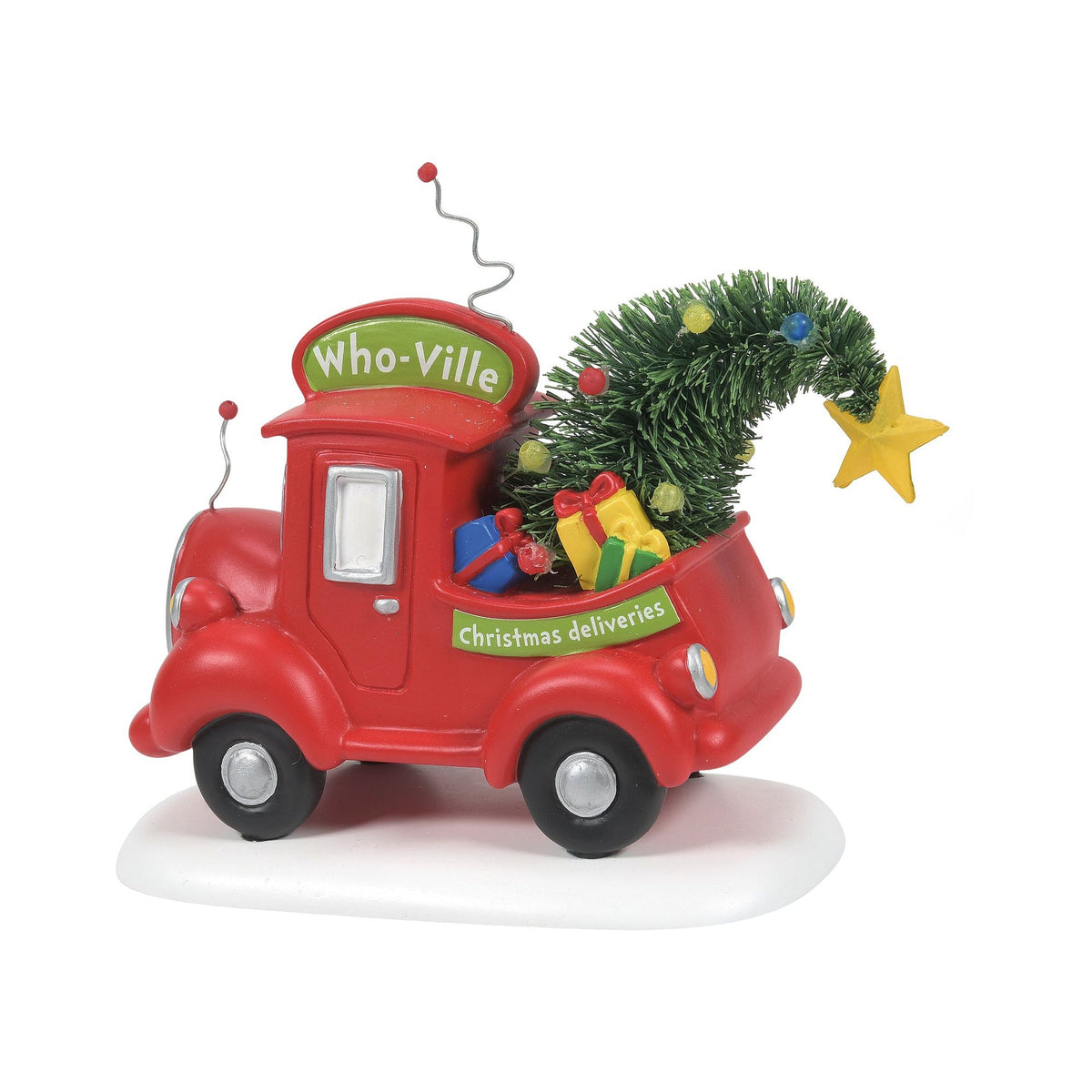 Figura de entregas navideñas de Villa Quién | El Grinch