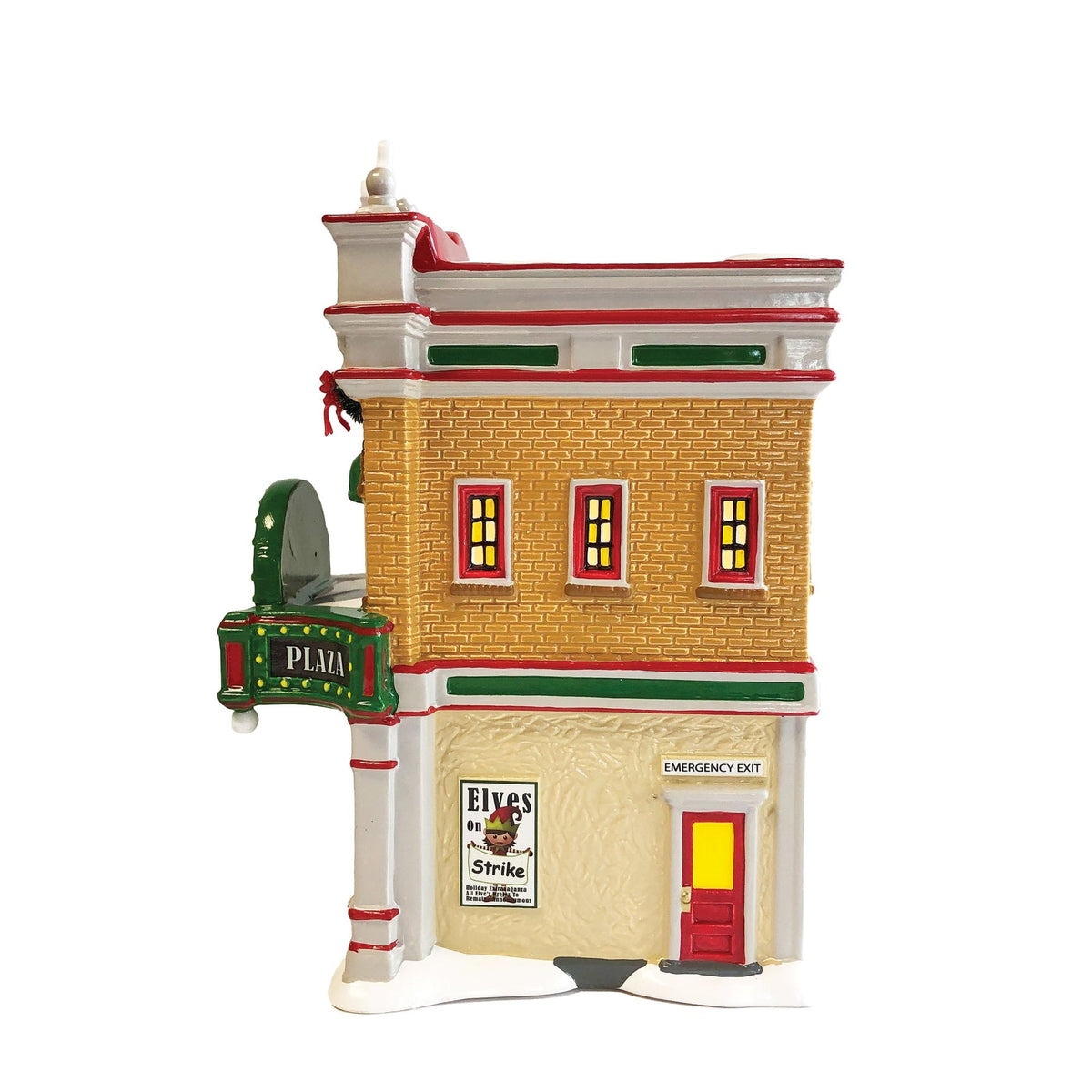 Edificio iluminado: estreno de Christmas Vacation