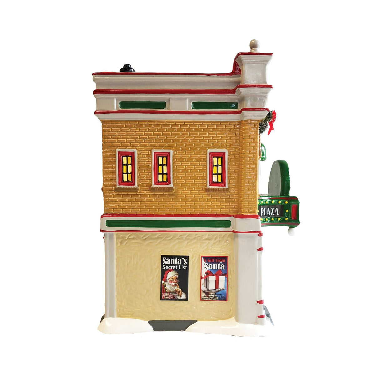 Edificio iluminado: estreno de Christmas Vacation