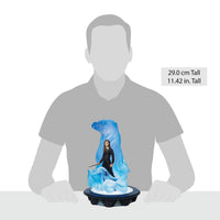 Figura luminosa de Hermione y su Patronus
