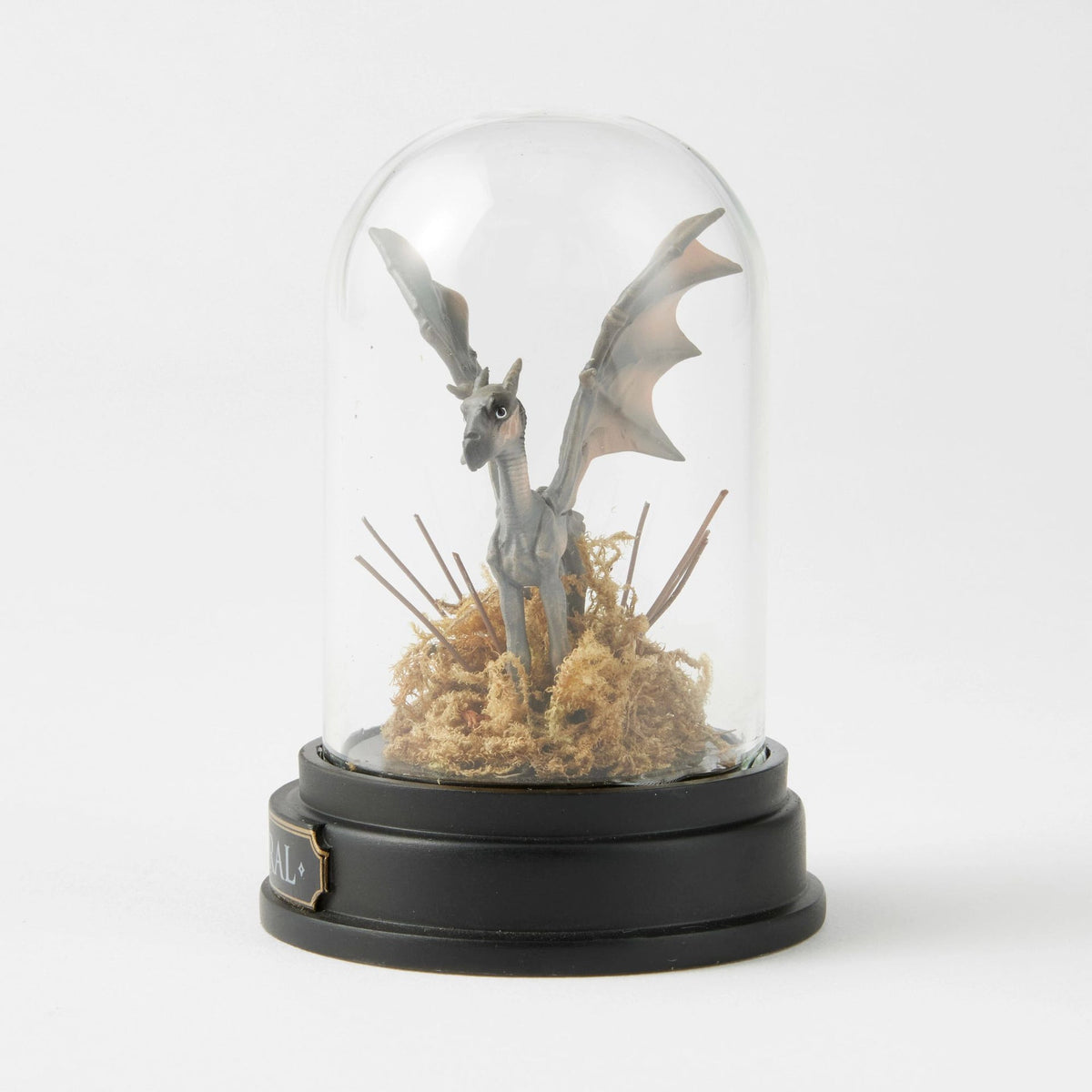 Figura de Thestral bajo cúpula de vidrio - Harry Potter