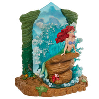 Figura iluminada de Ariel y Sebastián – La Sirenita