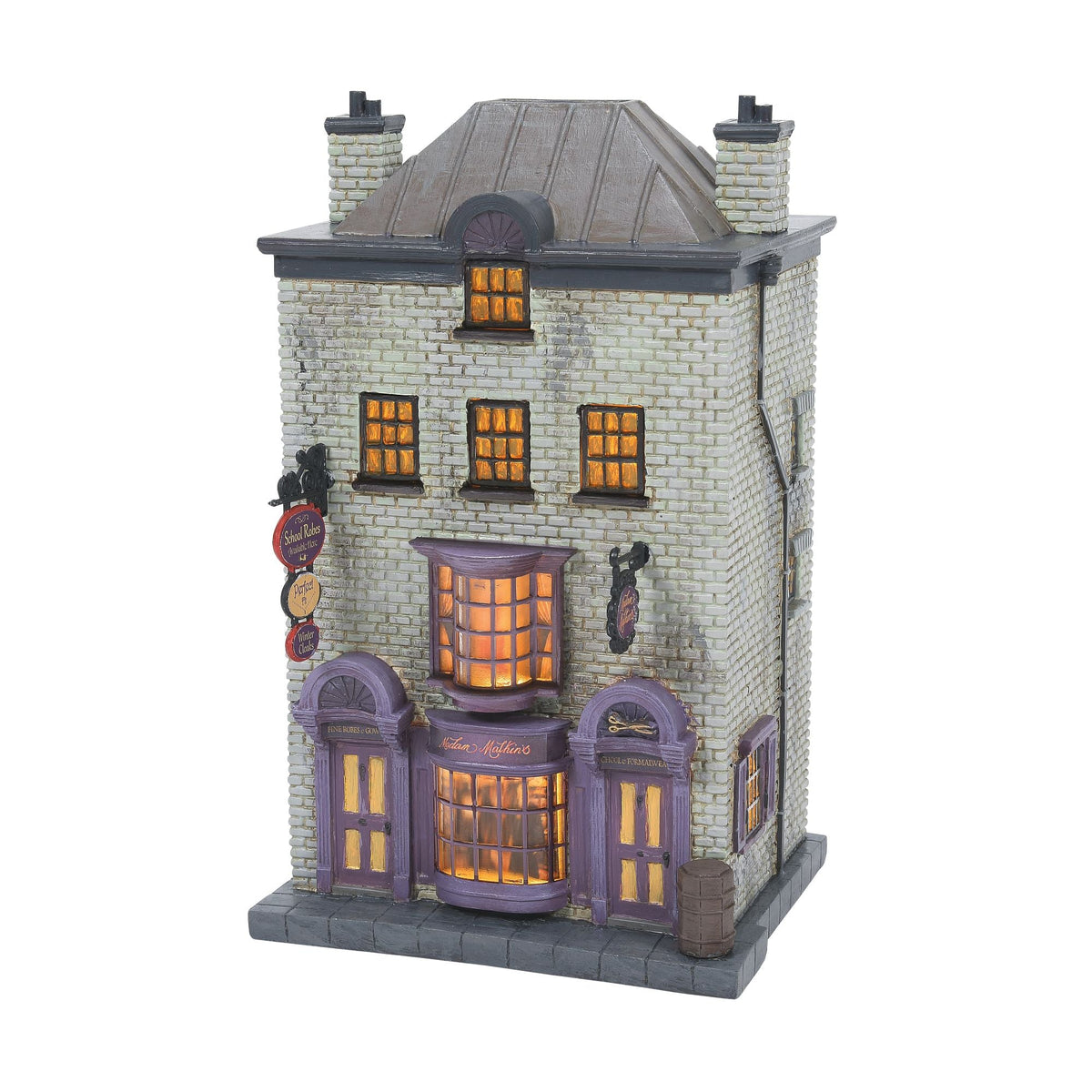 Edificio iluminado de Madam Malkin | Harry Potter