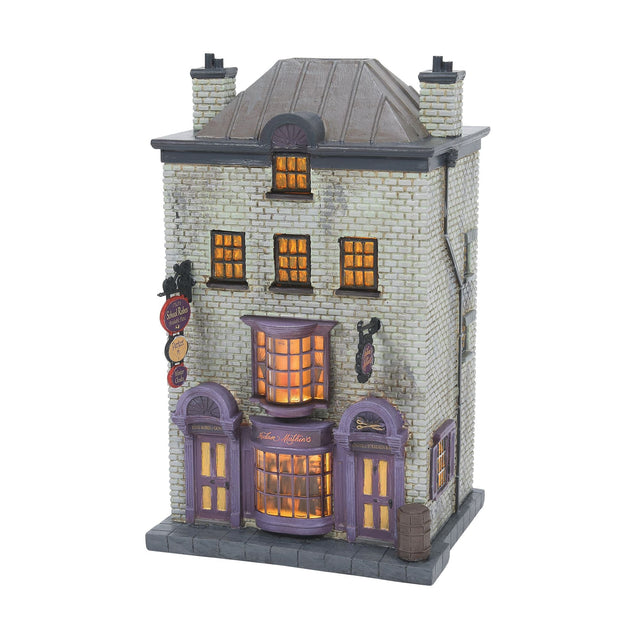 Edificio iluminado de Madam Malkin | Harry Potter