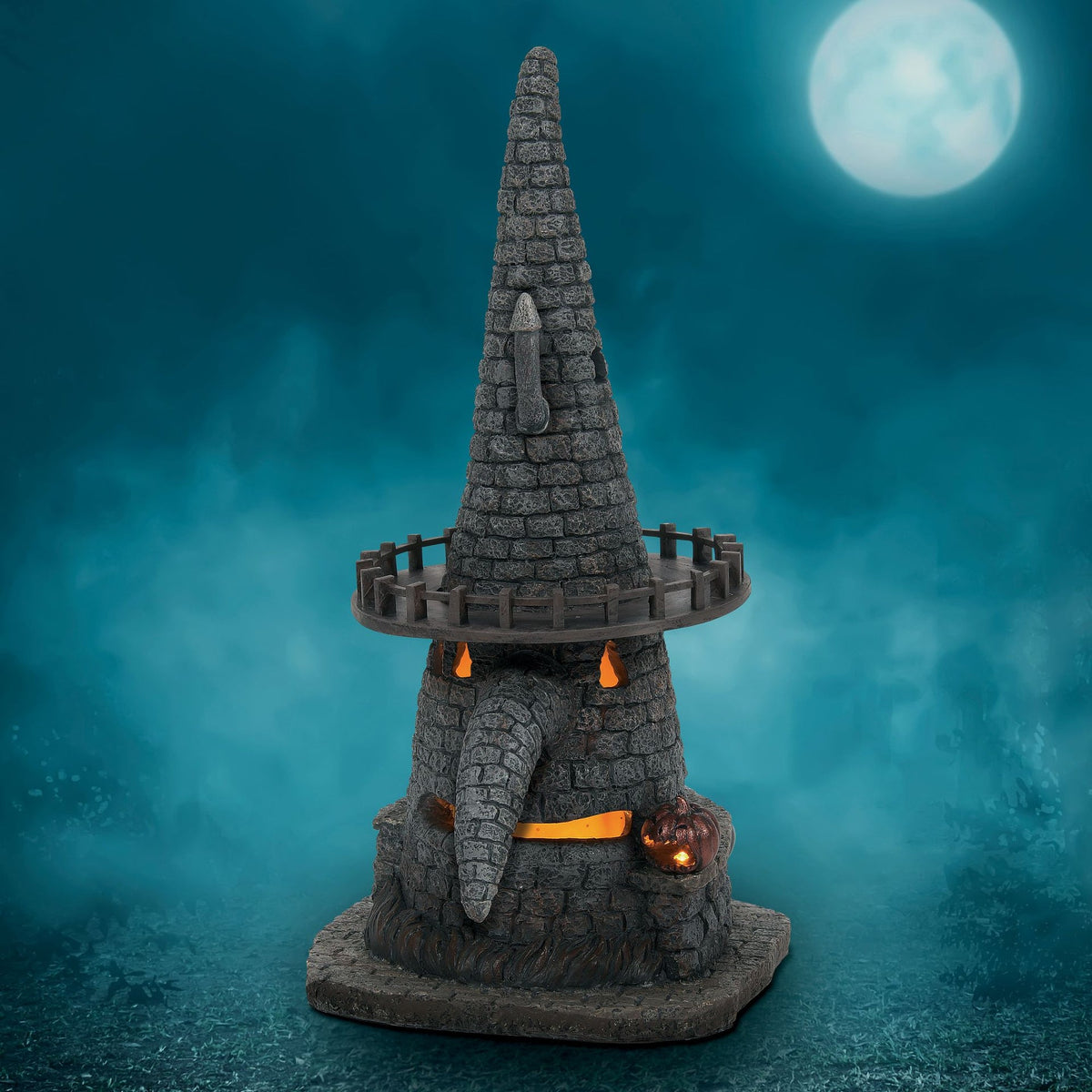 Torre de la Bruja iluminada | Nightmare Before Christmas