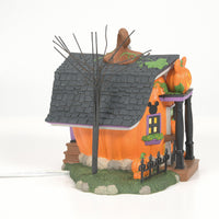 Edificio iluminado Estudio de tallado de Pumpkintown
