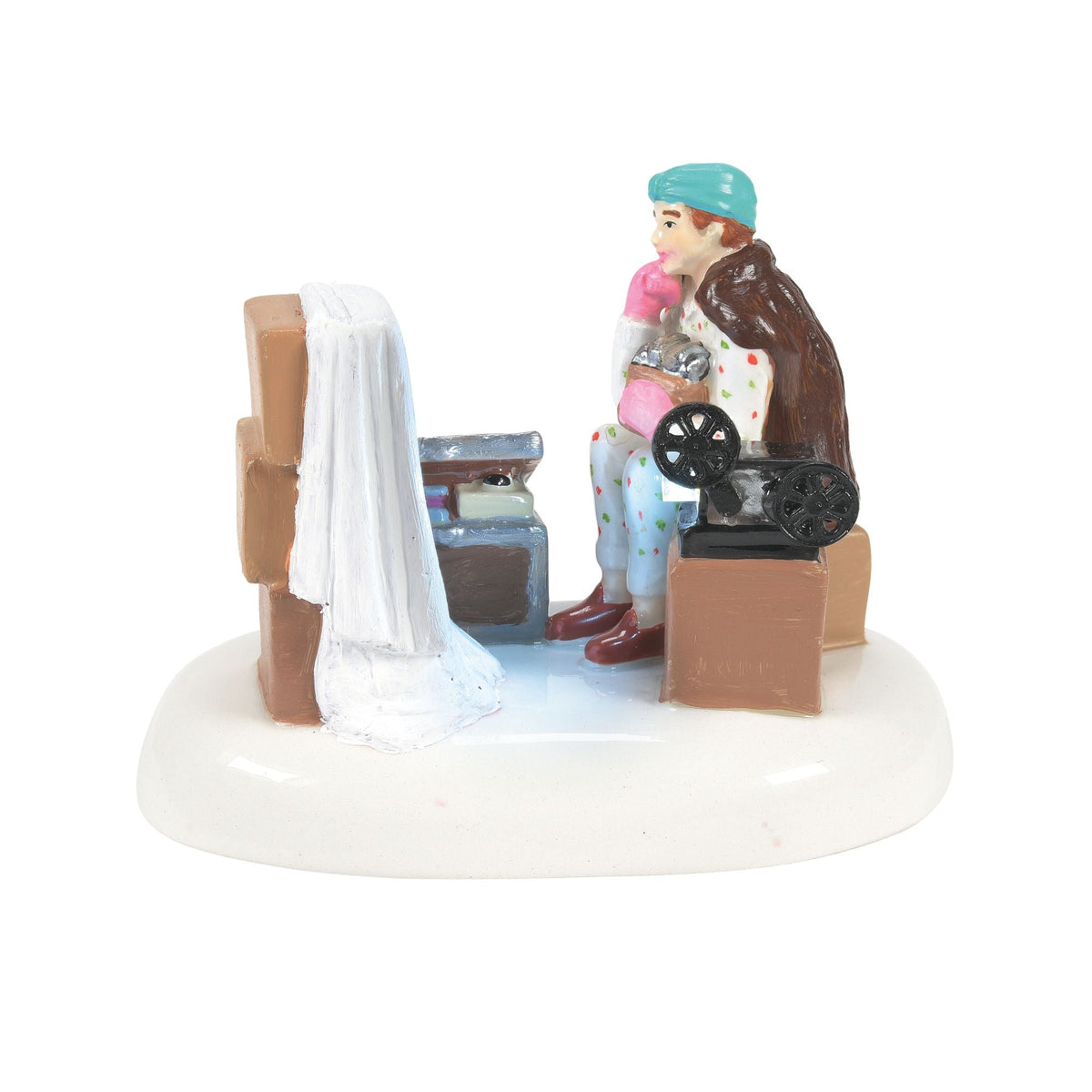 Original Snow Village: Recuerdos navideños en el ático