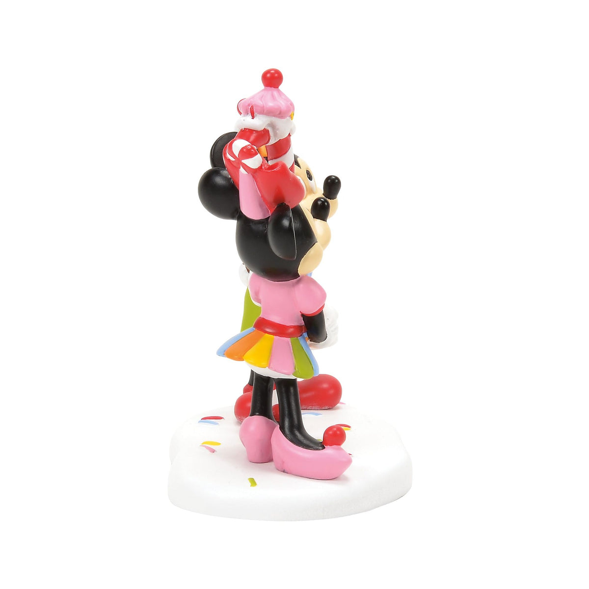 Figuras Disney Village: Mickey y Minnie comparten un dulce