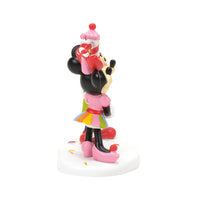 Figuras Disney Village: Mickey y Minnie comparten un dulce