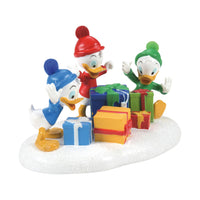 Figura Village de Donald Duck: ¡Gracias, tío Donald!