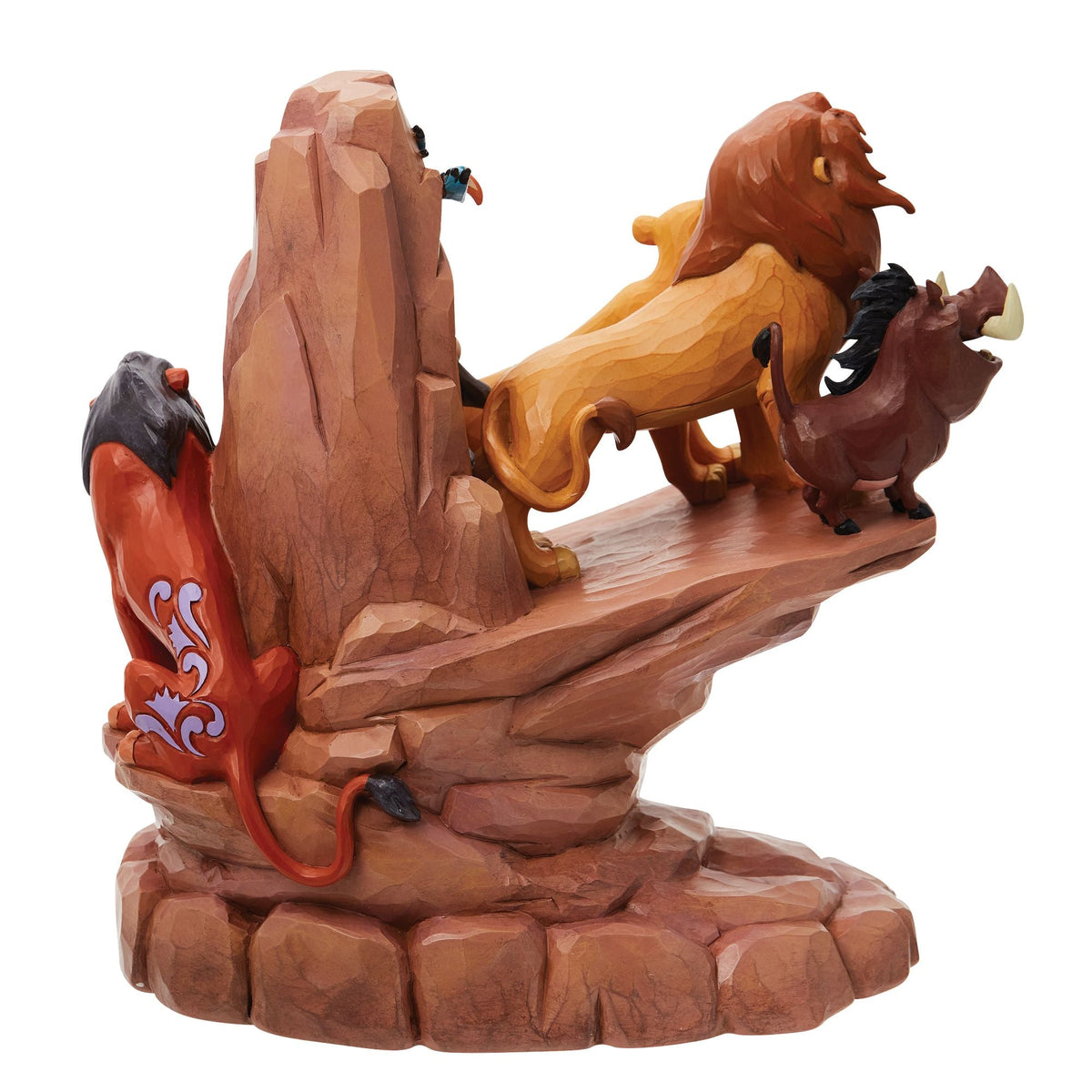 Figura Pride Rock tallada en piedra - The Lion King