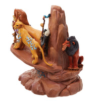 Figura Pride Rock tallada en piedra - The Lion King