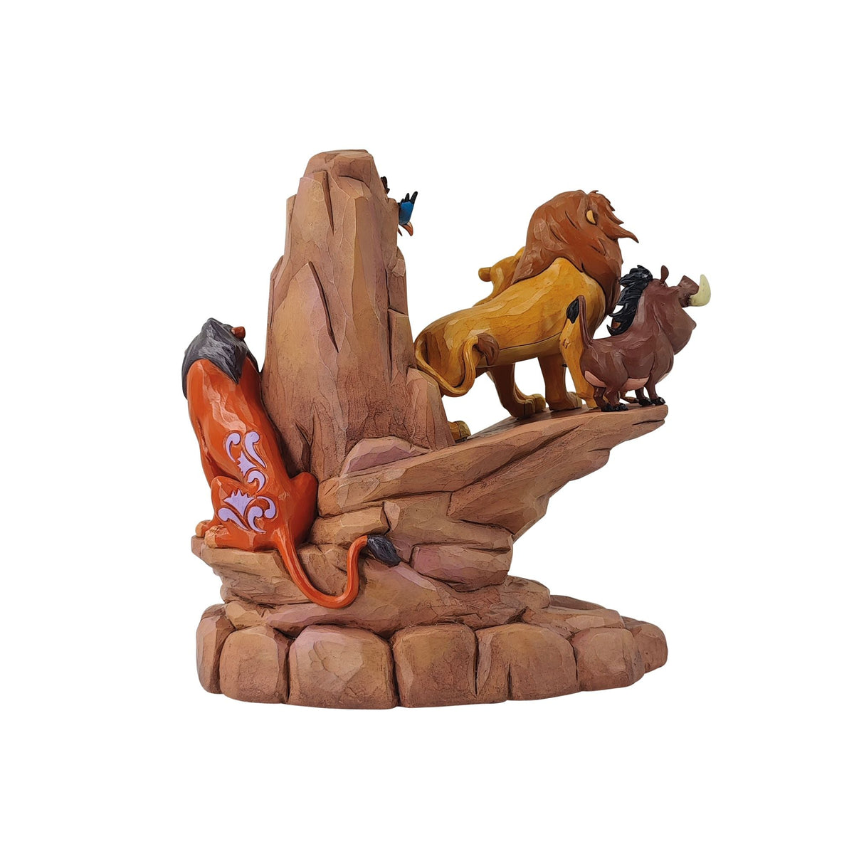 Figura Pride Rock tallada en piedra - The Lion King