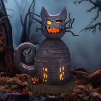 Casa del Gato iluminada | Nightmare Before Christmas