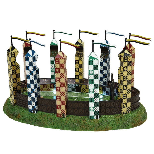 Cancha de Quidditch iluminada de Harry Potter
