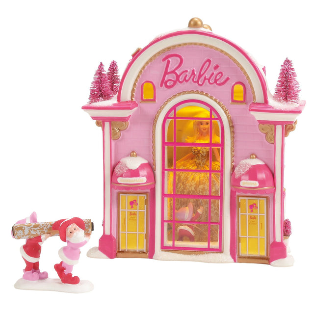 Boutique de vestidos Barbie iluminada, set de 2