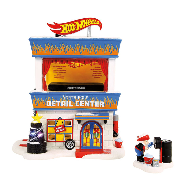 Serie Polo Norte | Centro Hot Wheels, set de 2 edificios