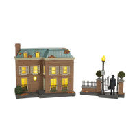 Edificio iluminado de The Exorcist